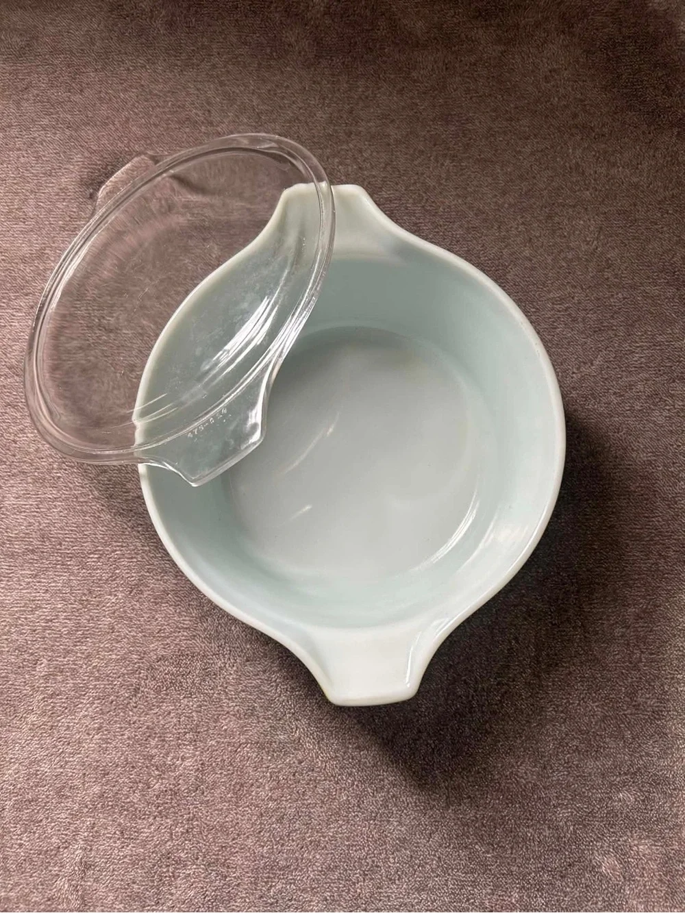 Pyrex 2.5 Quart Casserole Dish Spring Blossom Green Floral Glass Lid Crazy Daisy
